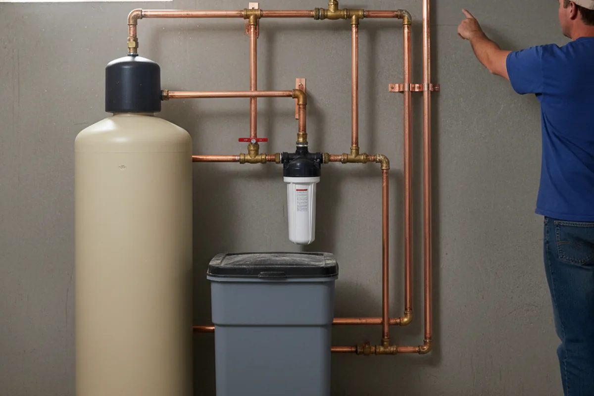 Whole-house water treatment system installed in Mule Creek
